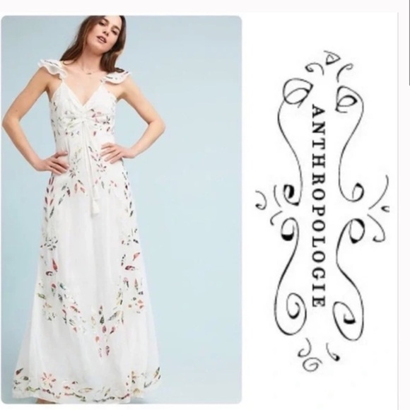 Anthropologie Farm Rio Quintana Maxi Dress size 6